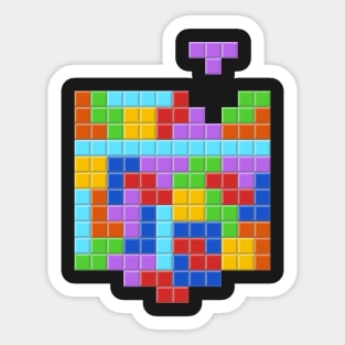 Tetris Pocket Sticker